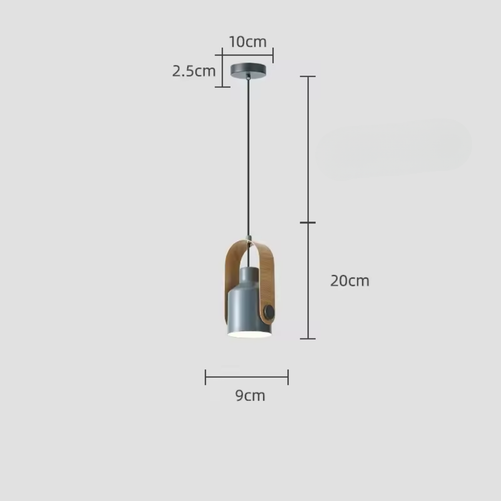 Asteri Nordic E27 Base Adjustable Spotlight Pendant Fixture