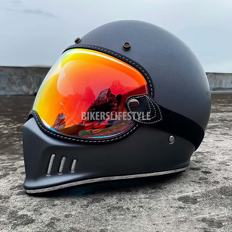 Universal Helmet Visor — HD Anti-UV Bubble Lens, Clear Vision