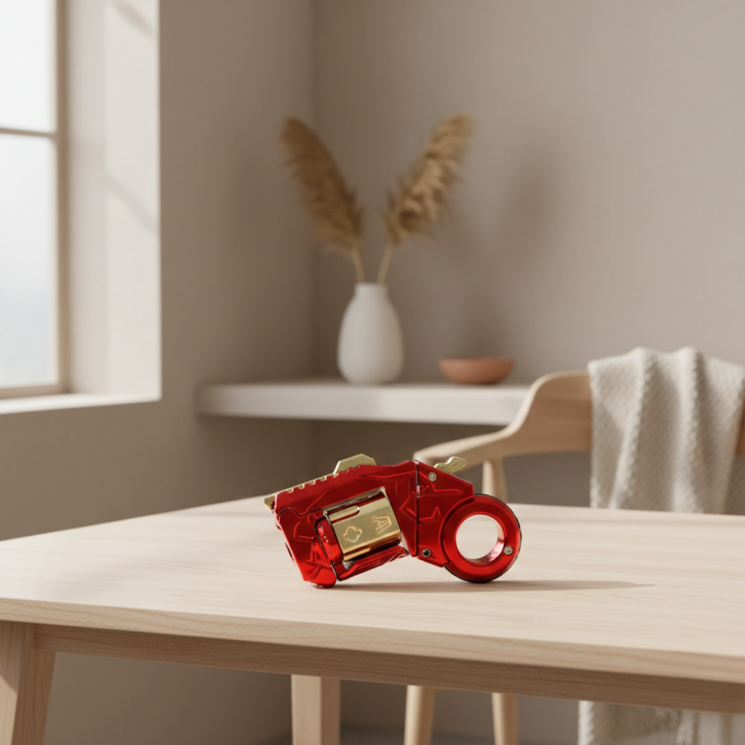 Mini kapesní antistresová hračka z kovové slitiny – kompaktní aerodynamický design