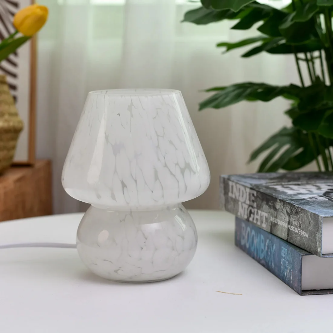 Norlune Nightstand Light With Colorful Mushroom Theme In Kids Room