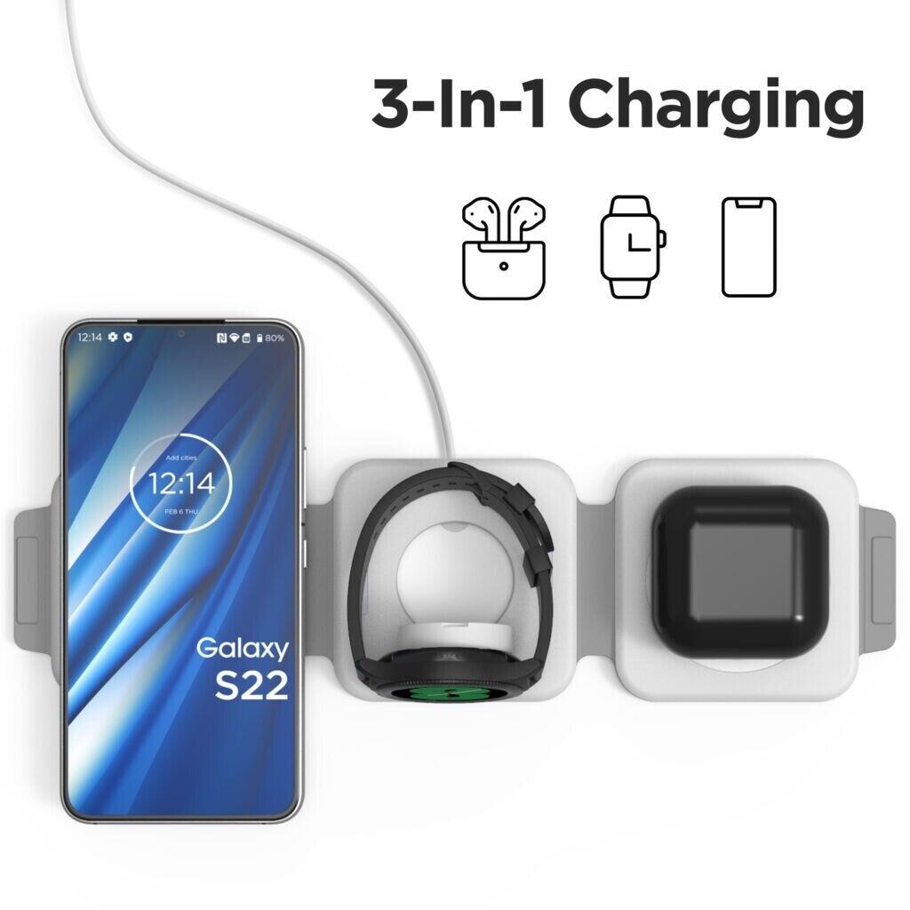 3 In 1 Travel Charger | Filindra