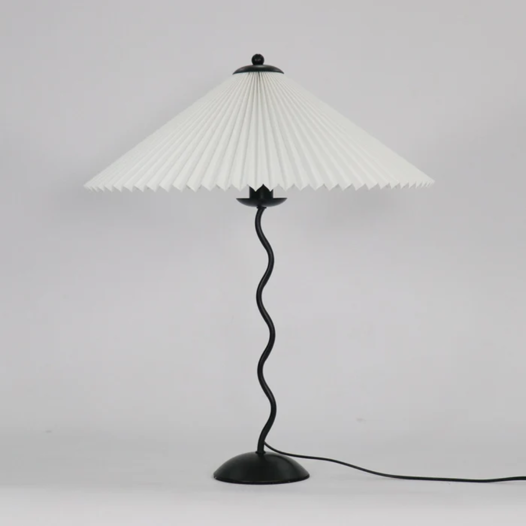 AureaArc Table Lamp With Cozy Warm Lighting And Curved Form