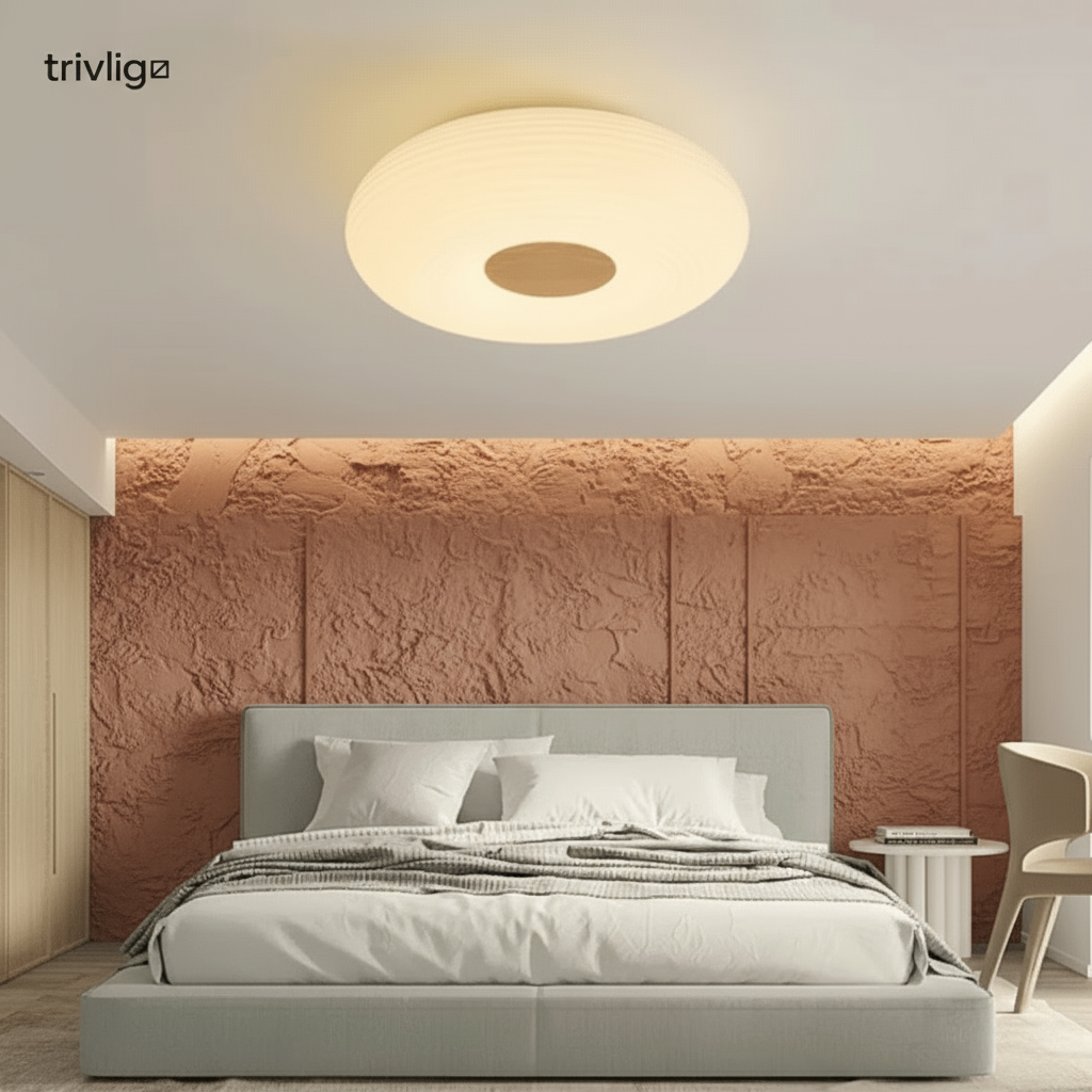 NovaLume elegantní LED stropní svítidlo do obývacích pokojů a ložnic