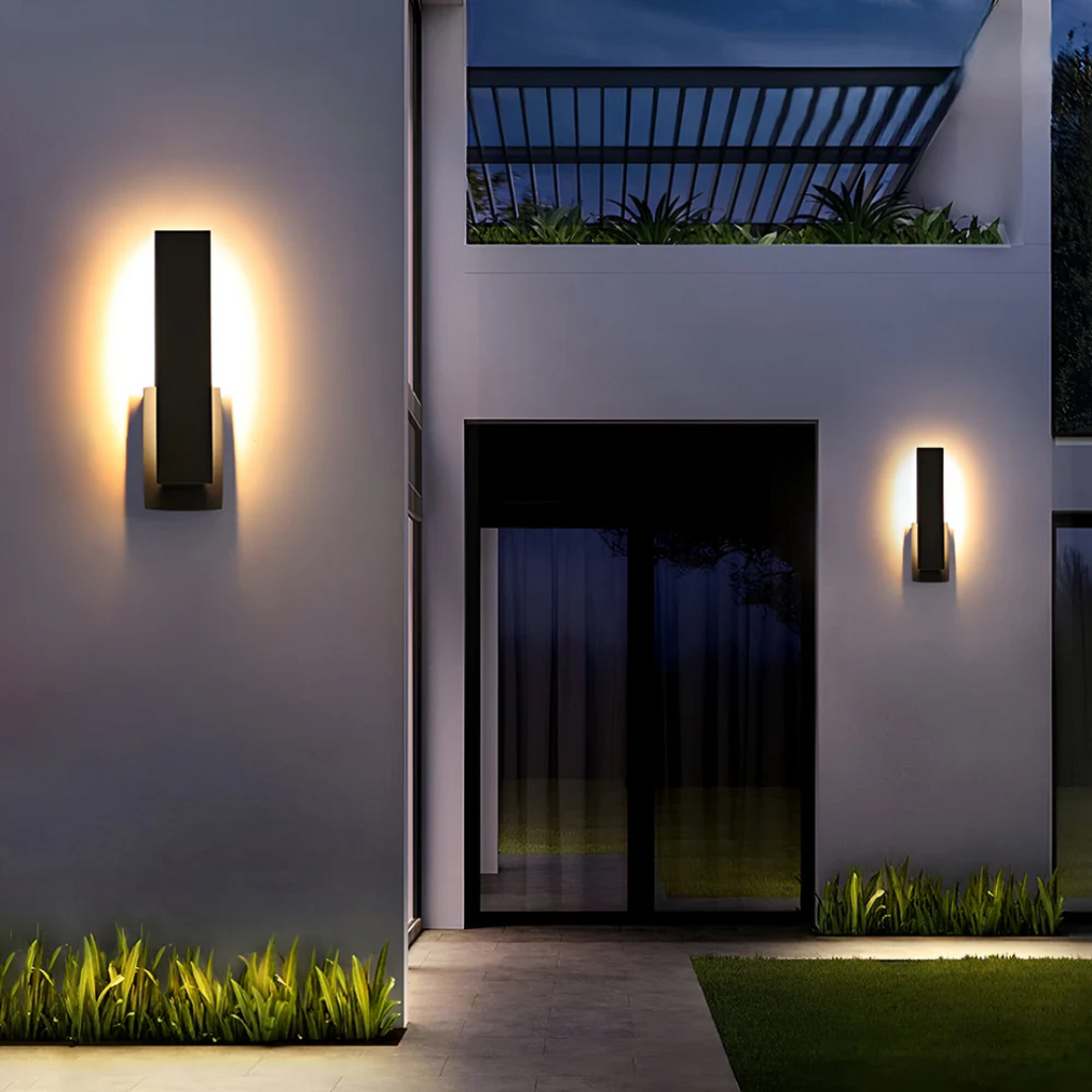 AstraLume Minimalist Exterior Wall Light With LED Glow That Feels Warm