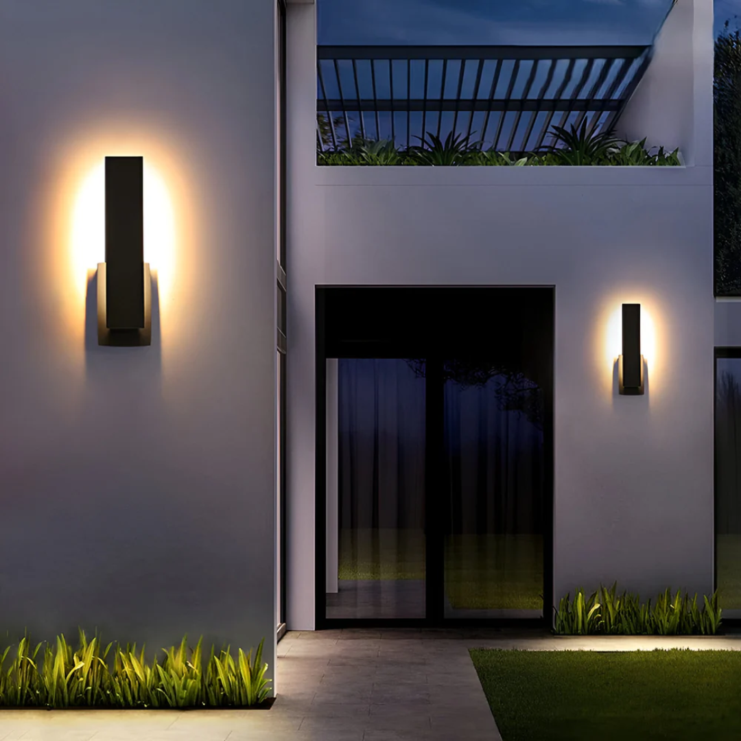 AstraLume Minimalist Exterior Wall Light With LED Glow That Feels Warm