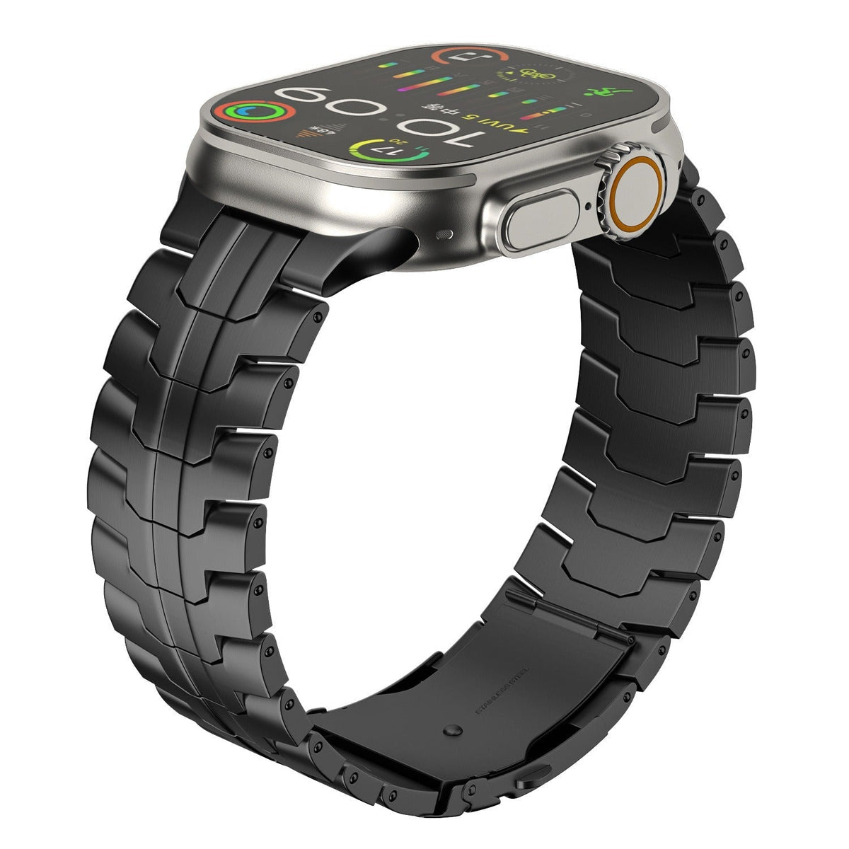Keith Lane lyxigt armband i titan för Apple Watch, allergivänligt spänne