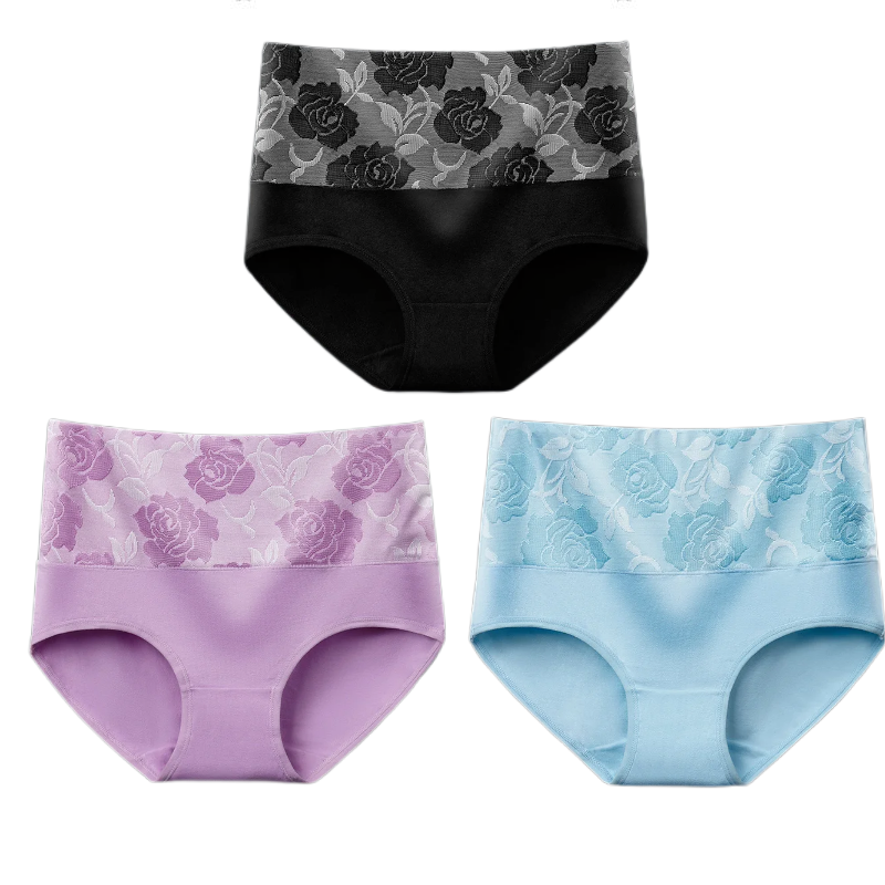 High-Waisted Leakproof Panties — Tummy Control Underwear