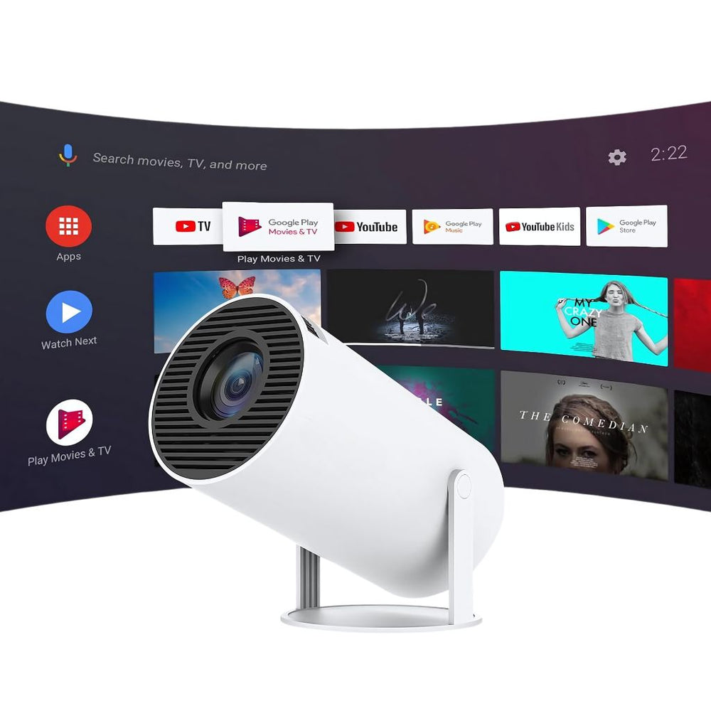 Avenro Auto Keystone Handheld 4K Mini Projector Portable Cinema