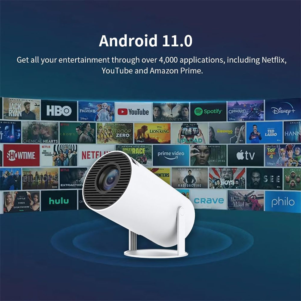 Avenro Auto Keystone Handheld 4K Mini Projector Portable Cinema