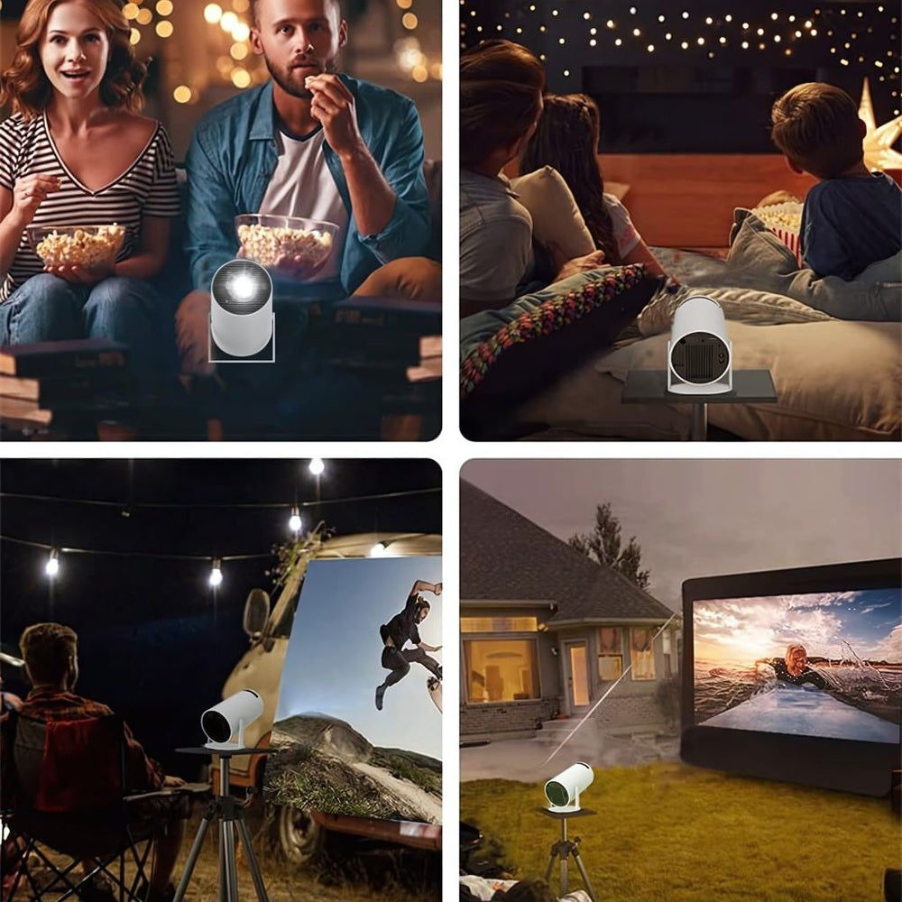 Avenro Auto Keystone Handheld 4K Mini Projector Portable Cinema