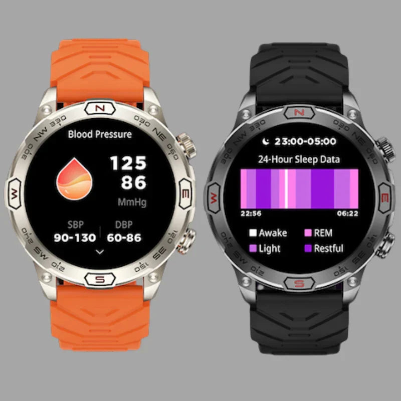 Montre connectée PinnacleX Pro — suivi complet de la santé et GPS