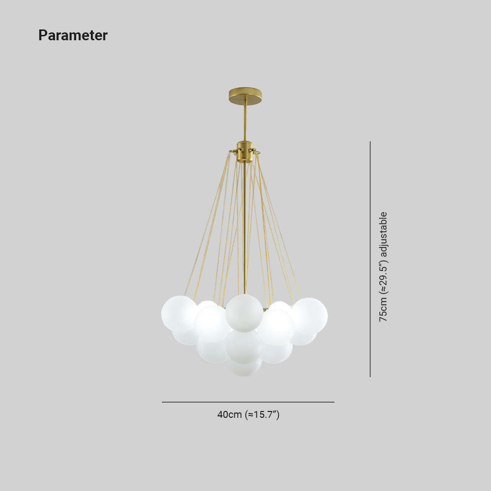 Lumisora modern pendlande takarmatur