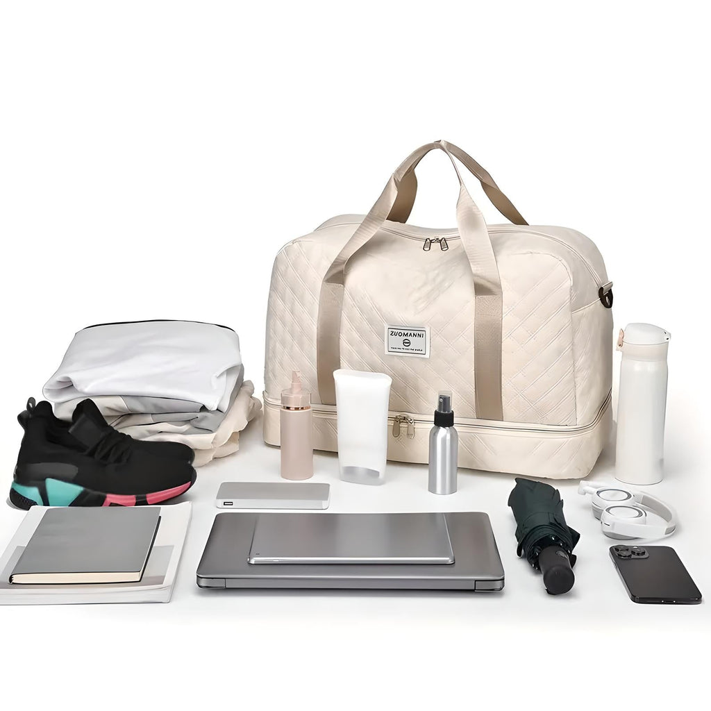 Voyager Weekender Reisetasche — Wasserdichte Außentaschen