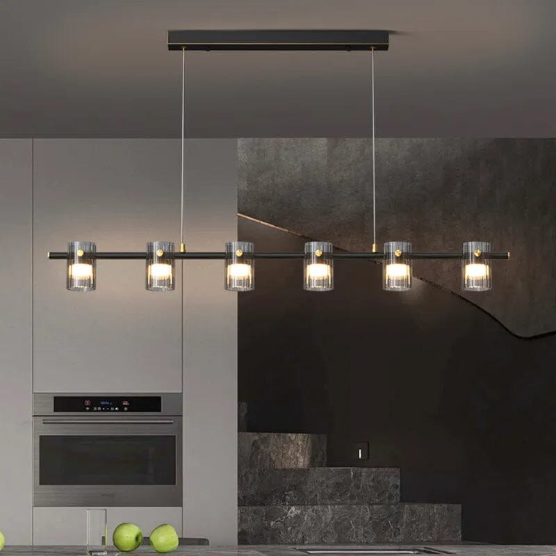 Aurelia Glaspendelleuchte mit verstellbarem Kabel und LED-Birne