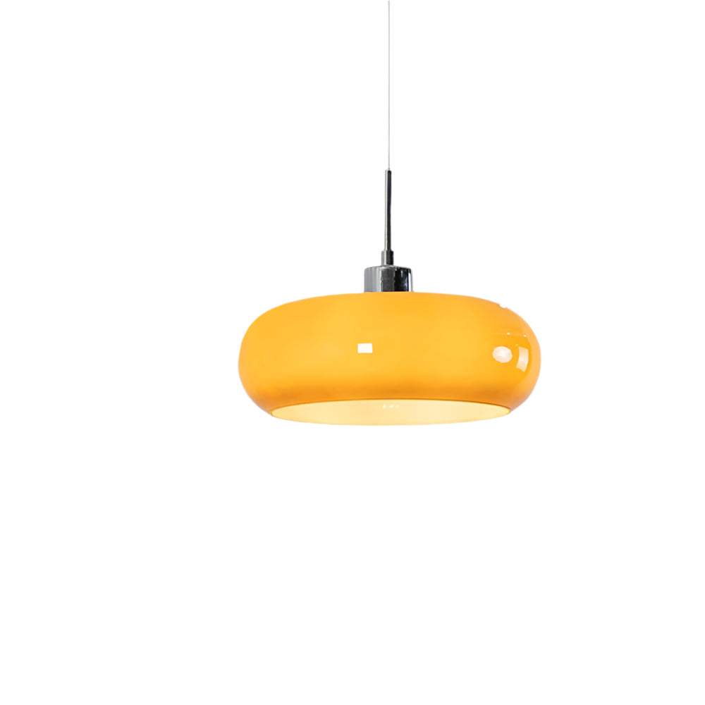 Scandinavian LED Ceiling Light — Wood Frame and Metal Mount, Clean Silhouette, Warm Glow