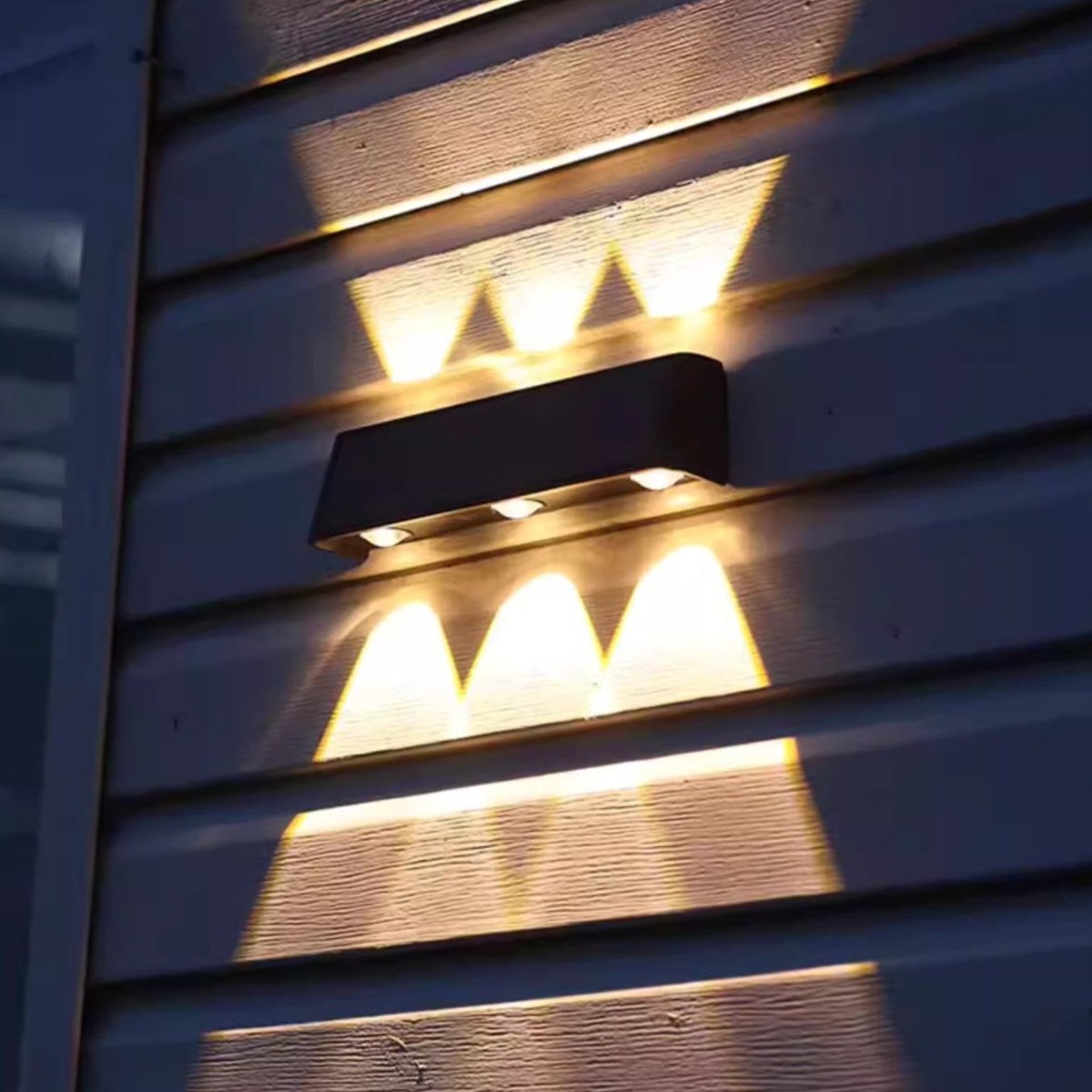 Applique murale solaire LED étanche SolarGuard — lampe d’extérieur