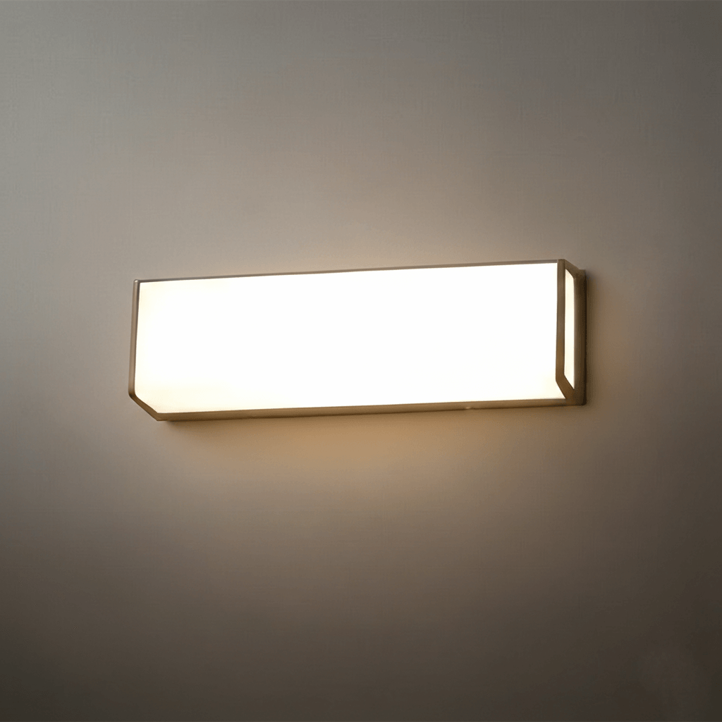 Modern Solar LED Outdoor Wall Lamp – Waterproof Sensor Light for Courtyard - Flindria