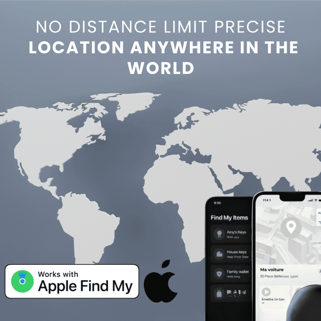 Traceur GPS pour vélo VeloGuard — compatible iOS et Android, aucun abonnement requis