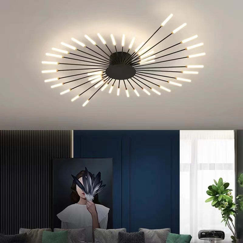مصباح سقفي عصري Asterra Albina — يغطي غرفًا بمساحة من 10 إلى 15 m²