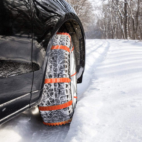 Anti-Skid Car Winter Chain — Tire Traction Aid for Snow & Ice
