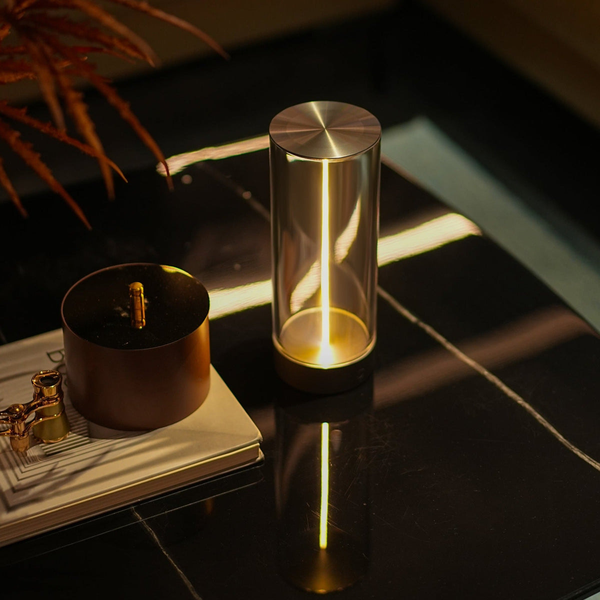 Lampada LED magnetica RadianceGlow — Luce d’atmosfera wireless ricaricabile