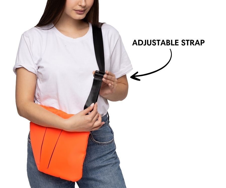 Anti-Theft Travel Bag — Concealed Zipper Design & Secure Front Pockets