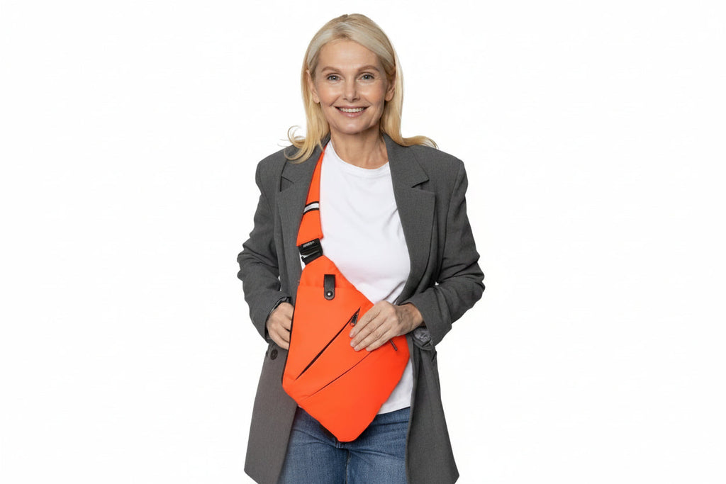 Anti-Theft Travel Bag — Concealed Zipper Design & Secure Front Pockets