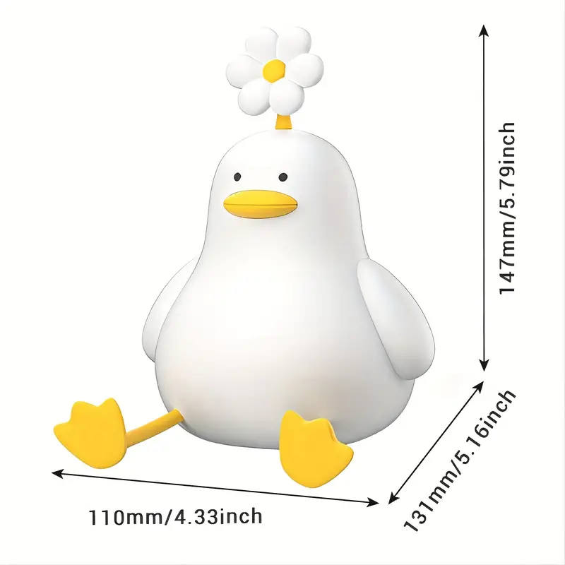 Veilleuse Ducky — Une adorable compagne à la lumière chaleureuse pour les enfants