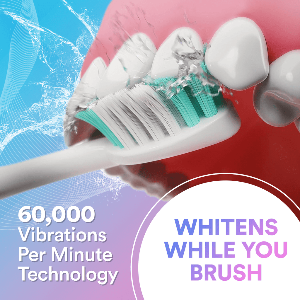 Sonic Toothbrush — Six Modes, 18 Adjustable Intensity Levels