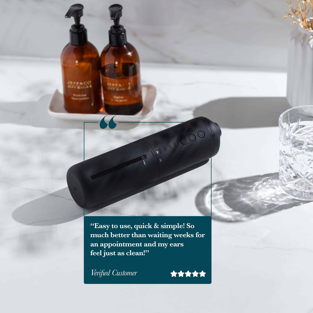 QuellWave Ear Rinse Pro — massaggiatore ad acqua a triplo getto