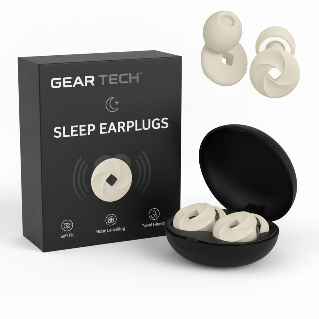 SlumberNest Ear Plugs — 33 dB Noise Reduction
