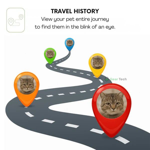 Adjustable Waterproof GPS Pet Locator — Broad Range Tracking