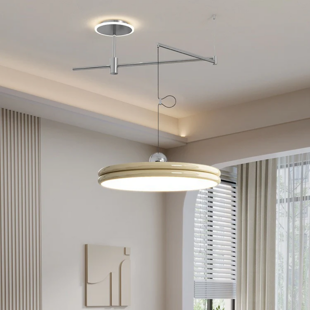 Nymera Rotating-Arm Pendant Light For Dining Areas Adjustable