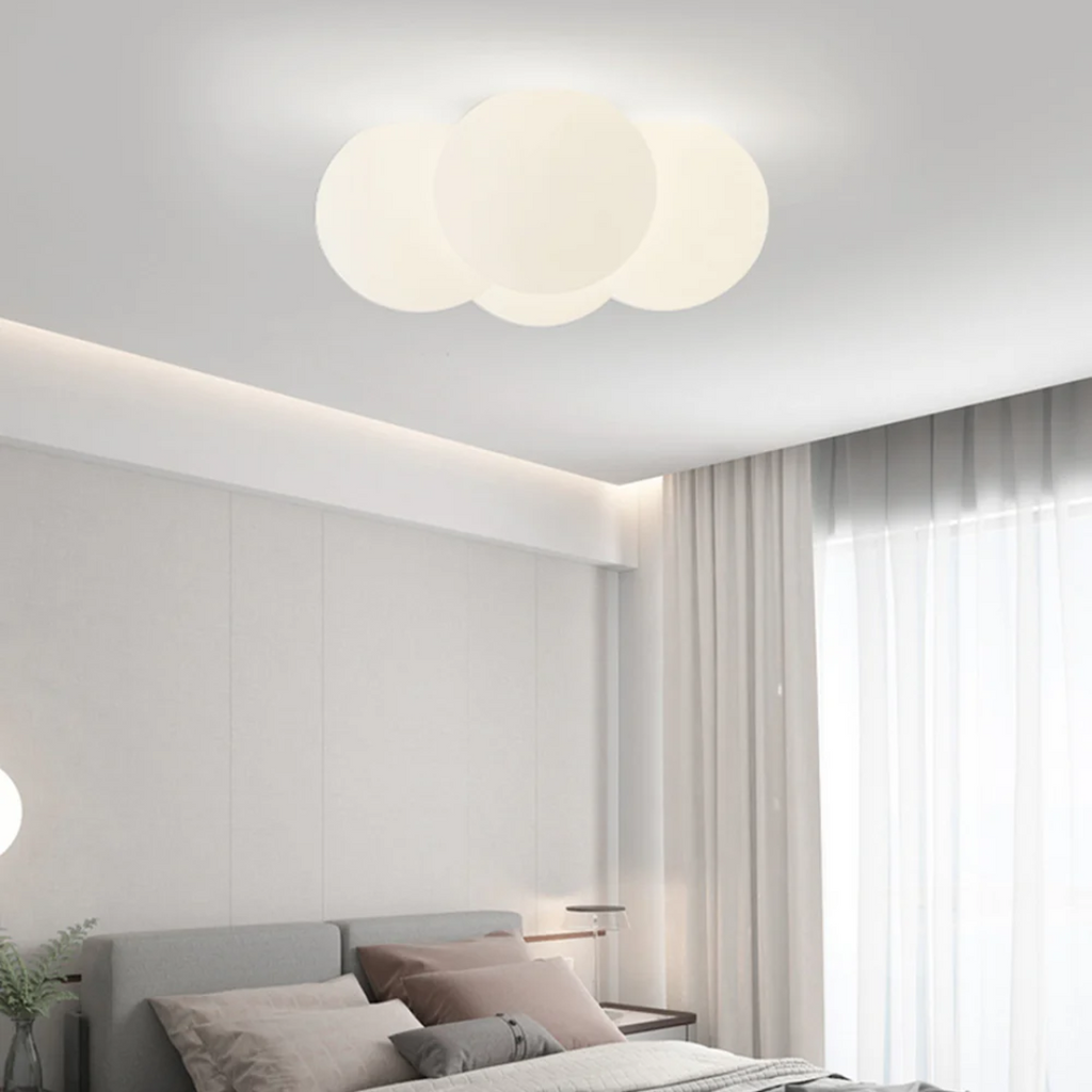 CirrusCloud LED Ceiling Fixture For Nordic Homes And Living Rooms