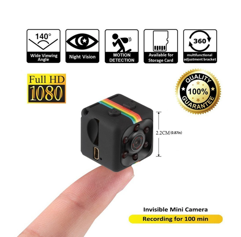 Super Mini Camera 1080P — Cube-Shaped Compact Video Recorder