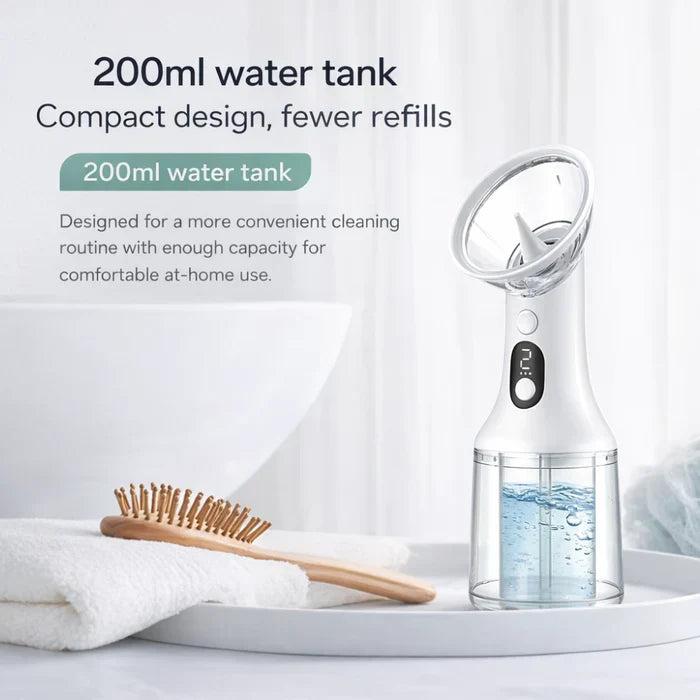 Irrigador Elétrico Profissional de Ouvidos HydroClean — Tecnologia Avançada de Fluxo de Água