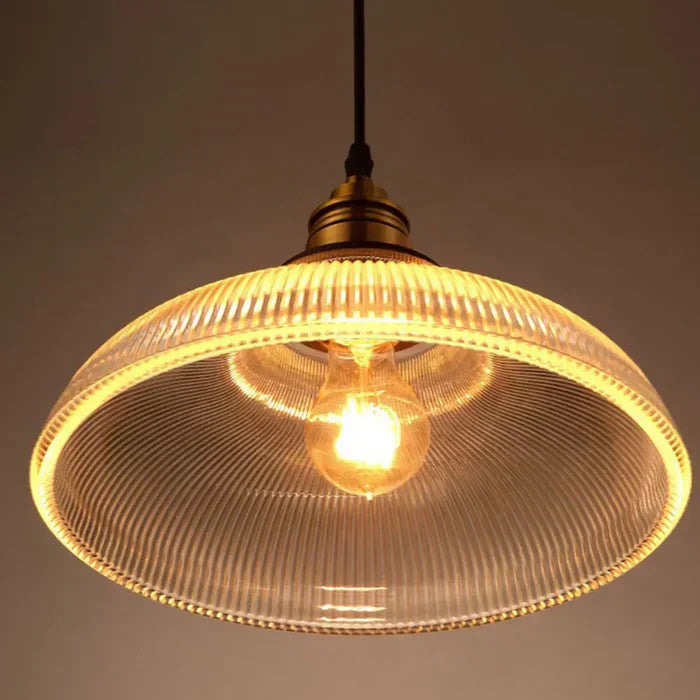 Novara Glass Pendant Light Delivers Warm LED Glow For Dining Rooms