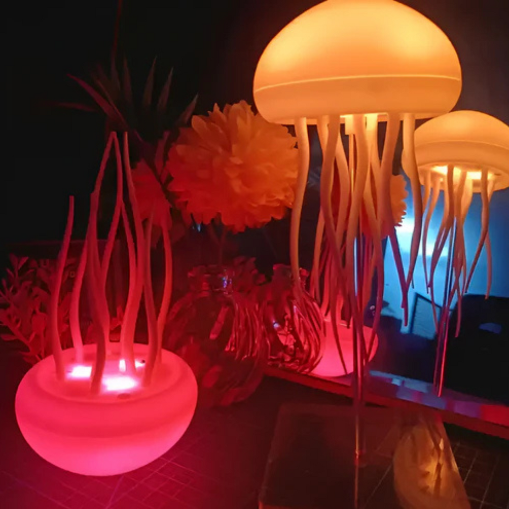 LuminaPulse Rechargeable Table Lamp With Wireless Voice Control Ambient LED Light