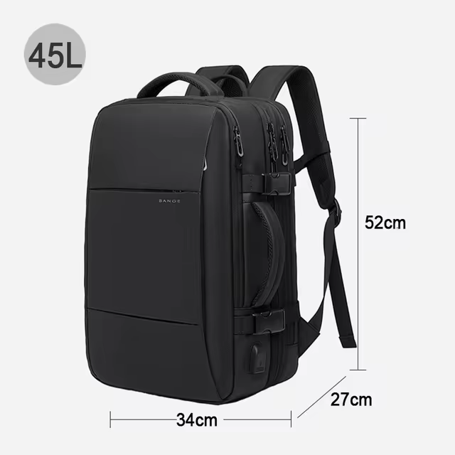 Expandable Waterproof Travel Backpack — Durable Travel Bag