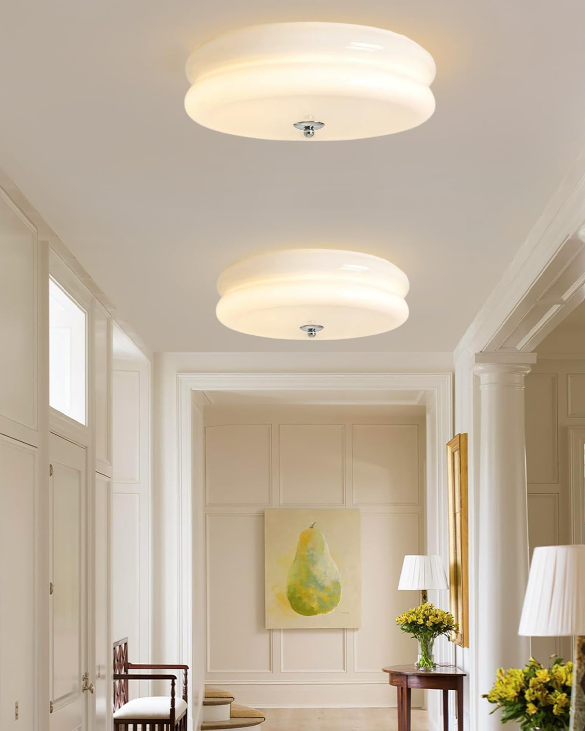 Elara Ceiling Light In A Modern Classic Style For Living Room, Hallway, And Bedroom