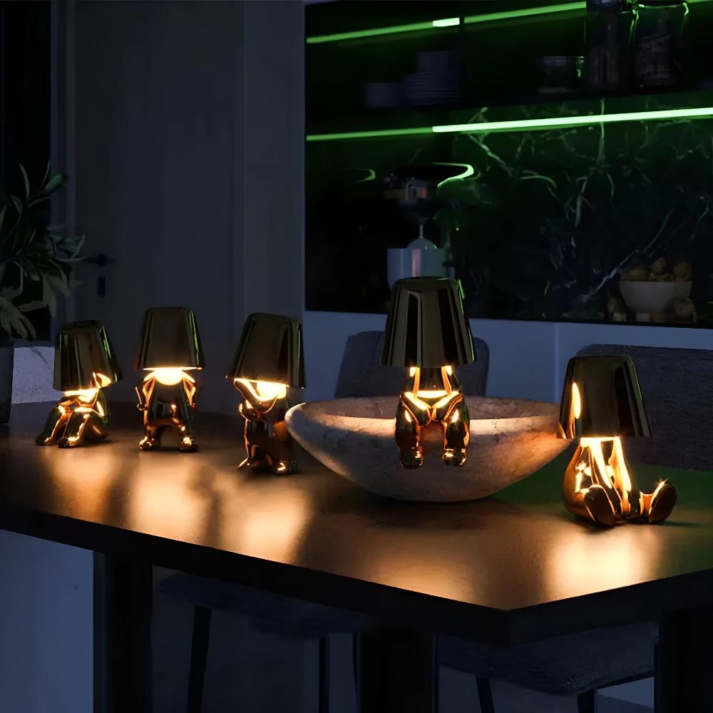 Lampa The Thinker — nowoczesne, bezprzewodowe oświetlenie dekoracyjne