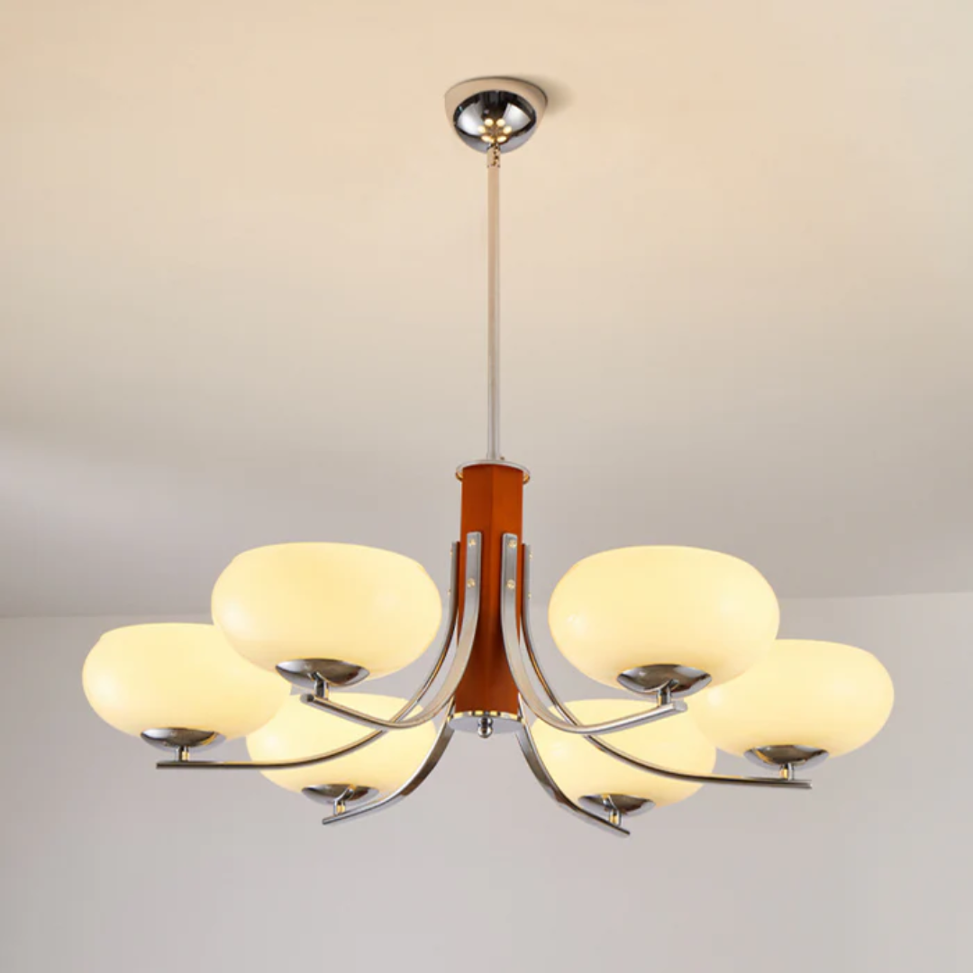 Daelora Esszimmer-Pendelleuchte im Bauhaus-Stil mit mehreren Lichtern