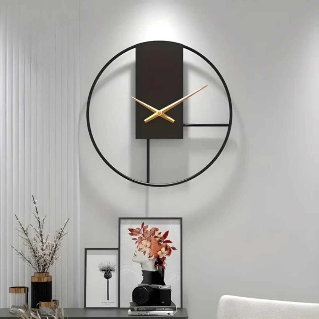 Aurelia Quiet Minimalist Wall Clock For Living Room Decor