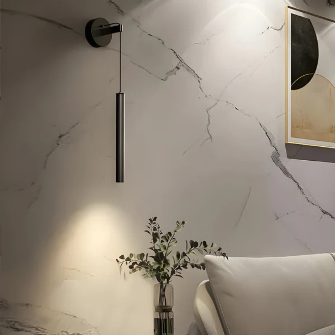 Nyra Copper Wall Light For Living Rooms By Deretia Minimalist Design