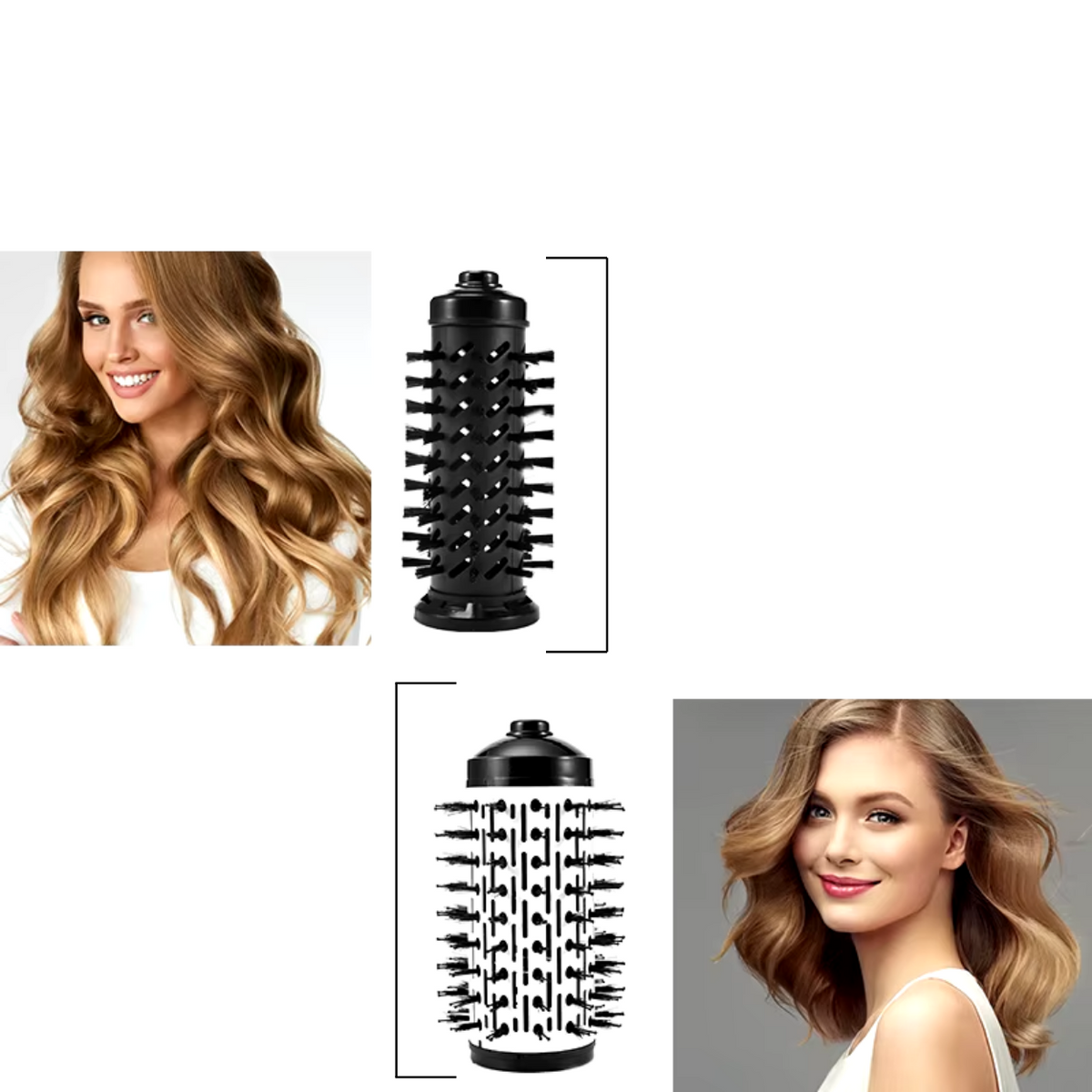 Brosse soufflante rotative AirStyler — Cheveux volumineux et brillants