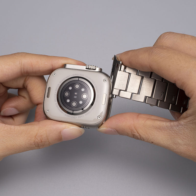 AppleWatch-Armband aus reinem Titan – langlebiger, formeller Stil