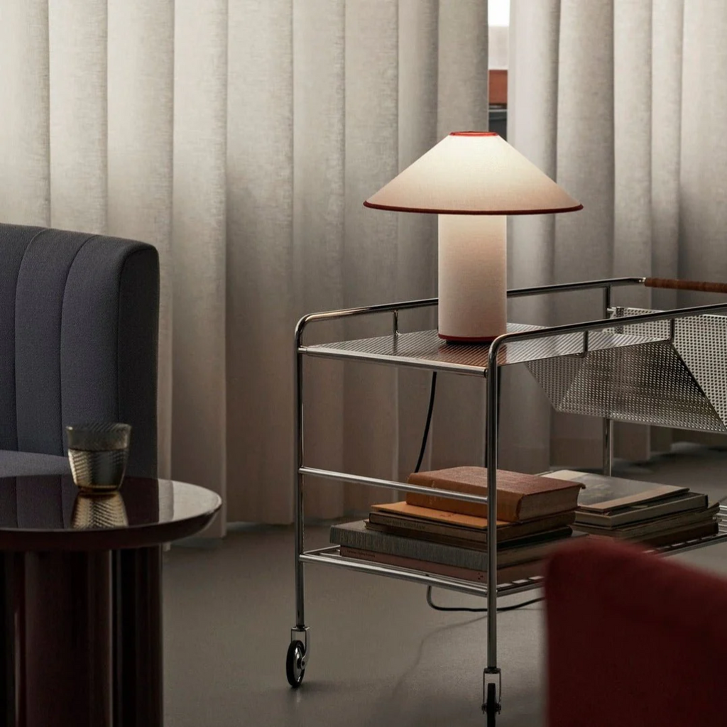 AuroraLume Warm Ambient Light Table Lamp For Living Rooms And Bedrooms