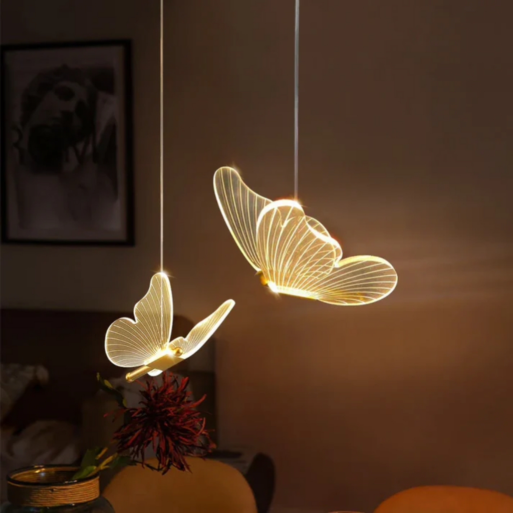 Solara Lyra Pendant Light Elegant Hanging Fixture For Warm Ambience