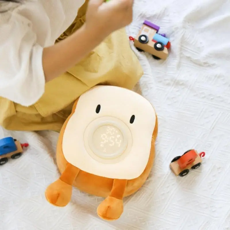 Peluche-relógio despertador com luz de presença | Filindra