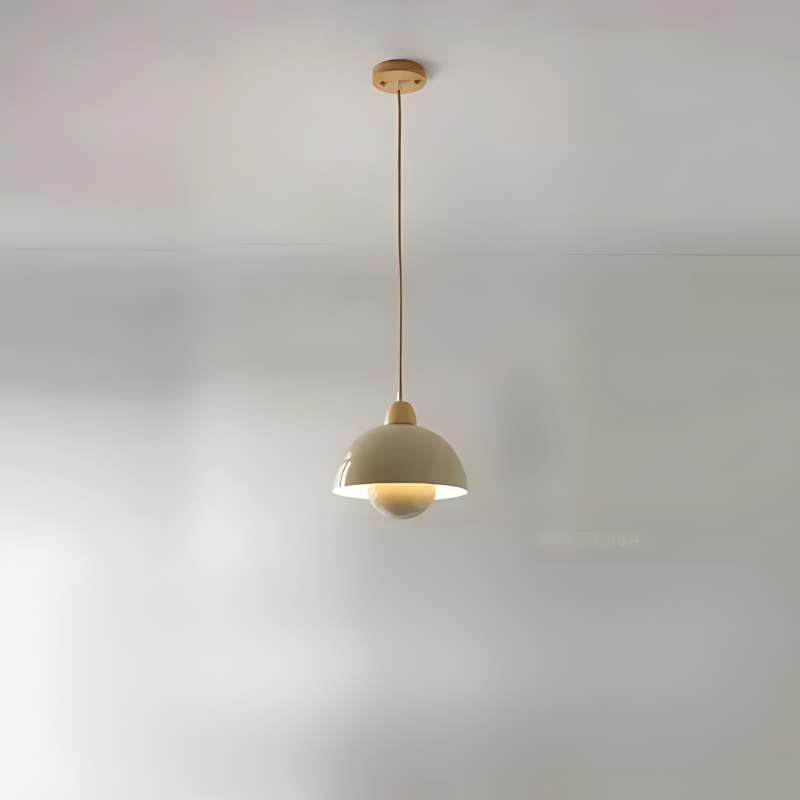 HavenOak Rustic Wood Pendant Lamp For Cozy Dining Ambience